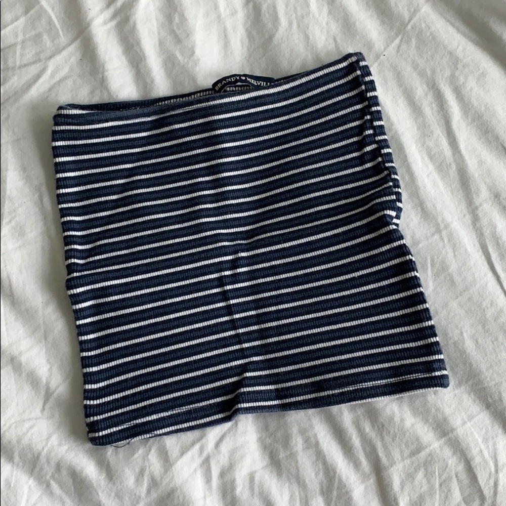 Stripped Brandy Melville tube top
